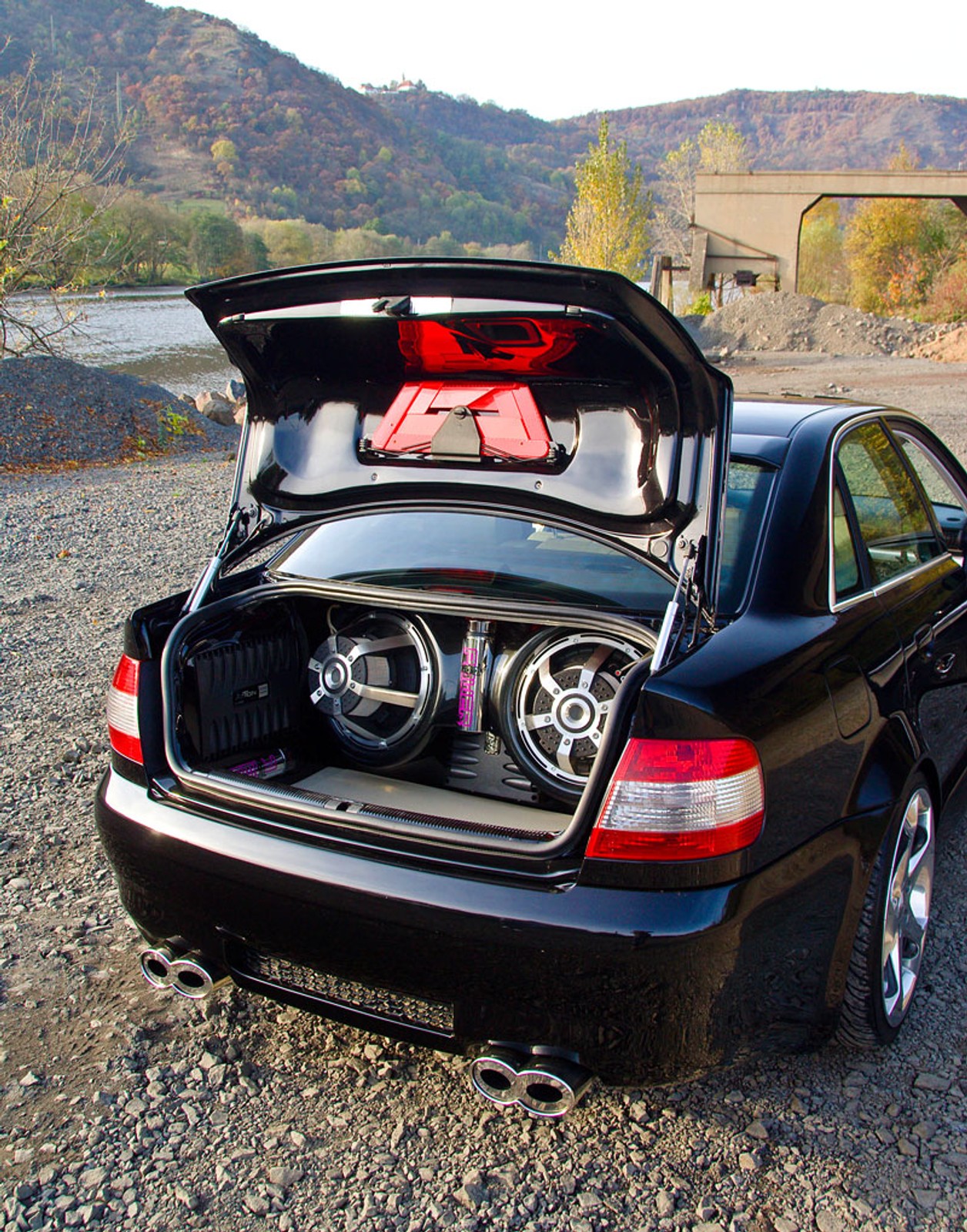 Garaż tunera: Audi A4 – dama w czerni