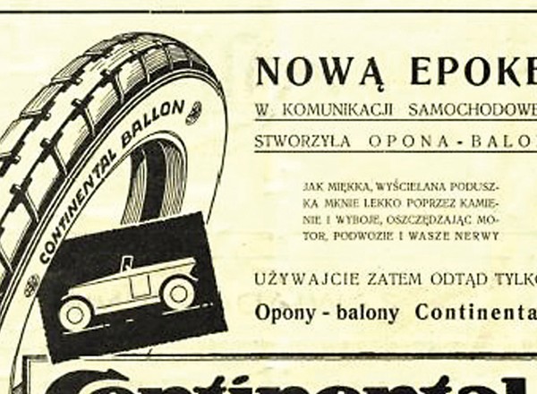 Continental: te opony znamy od 100 lat
