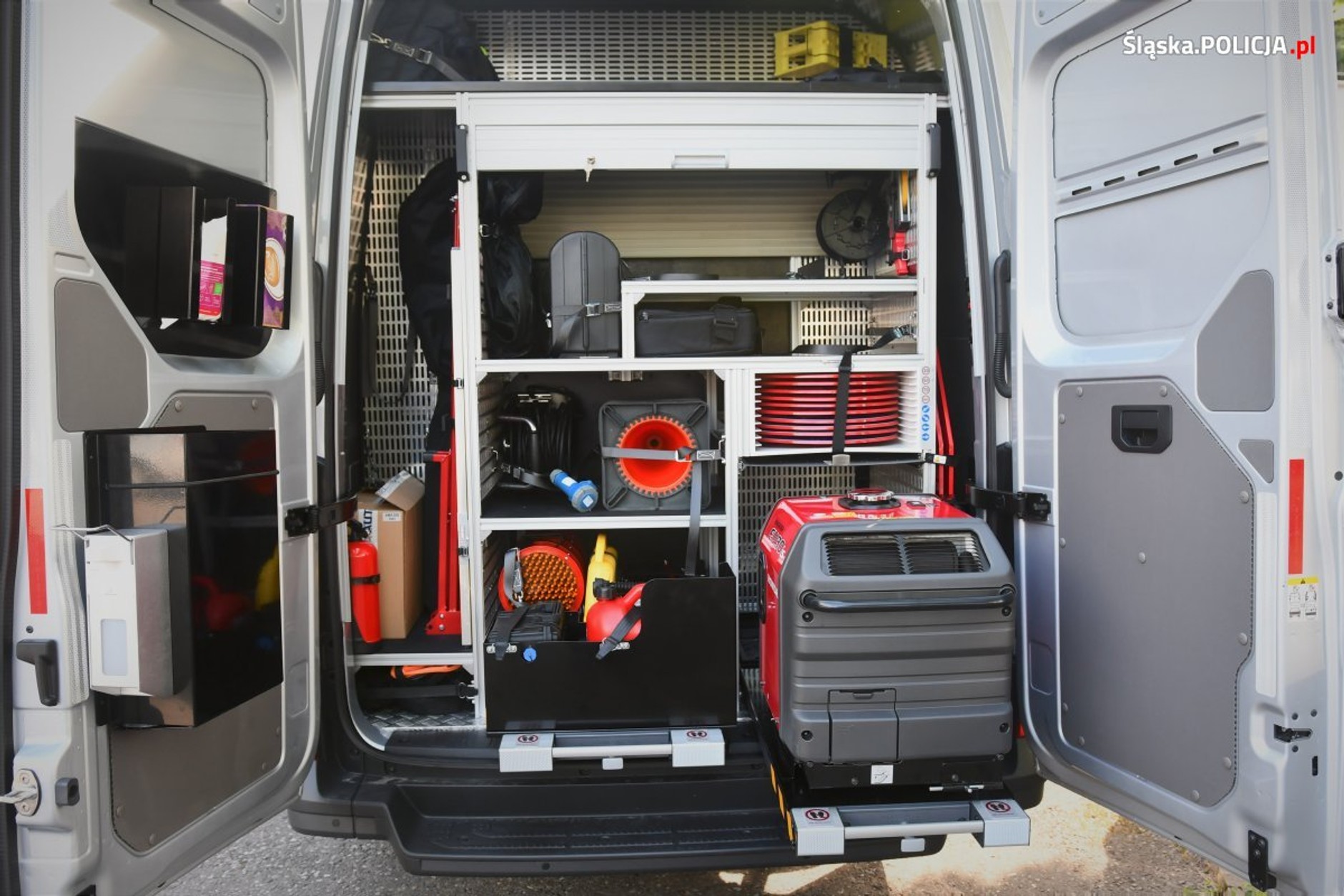 Radiowozy śląska policja