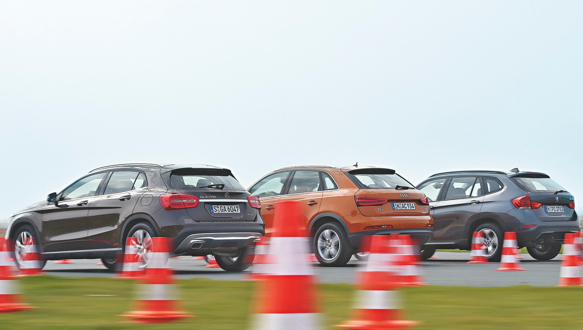 Audi Q3, BMW X1, Mercedes GLA