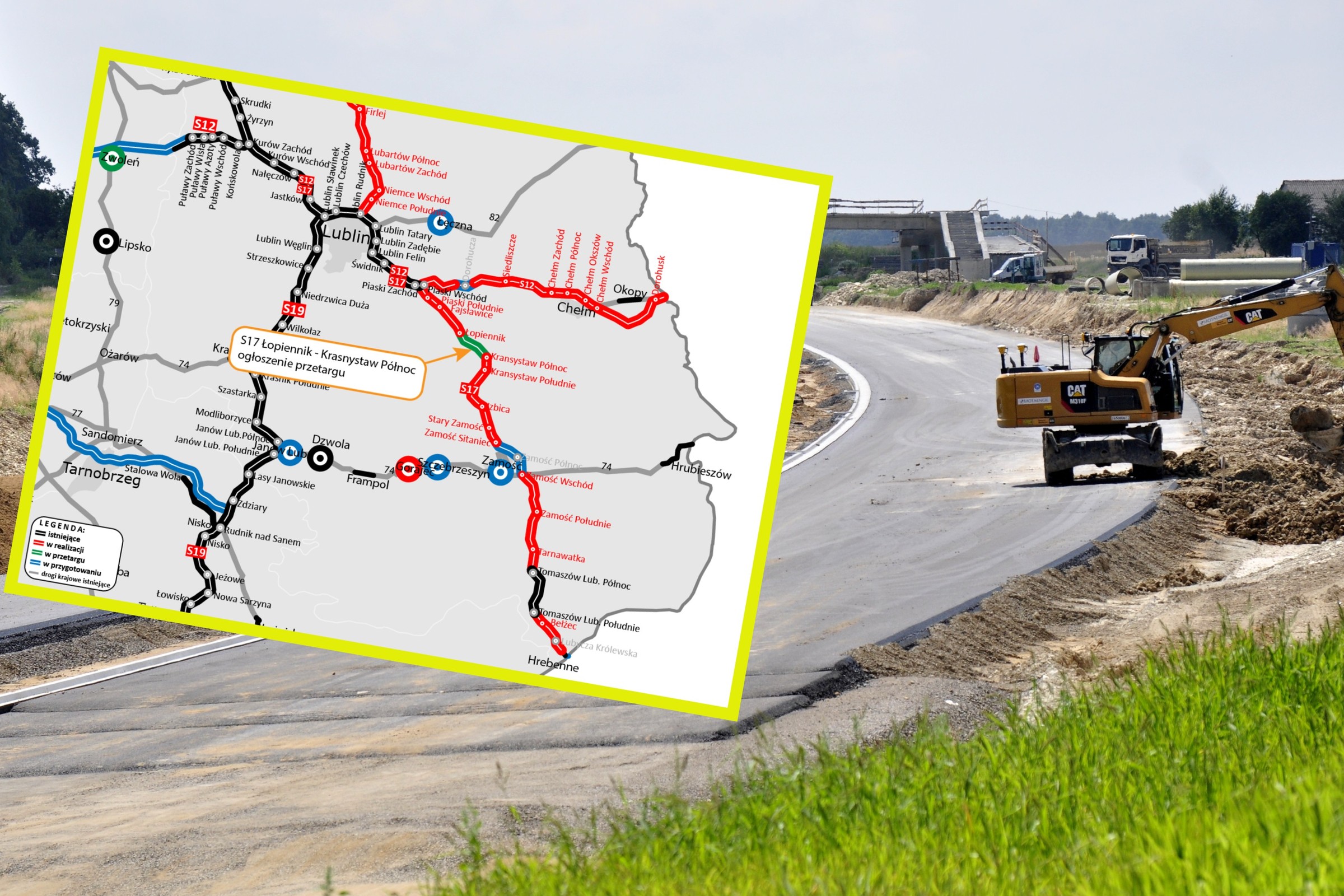 Na wschodzie rośnie nowa droga ekspresowa. Wcześniej połączyła Warszawę z Lublinem