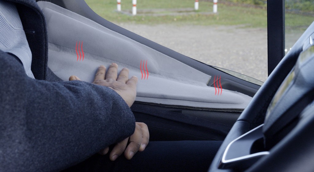 Ford wyposażył samochód w ogrzewane elementy wnętrza, by zwiększyć zasięg elektryka