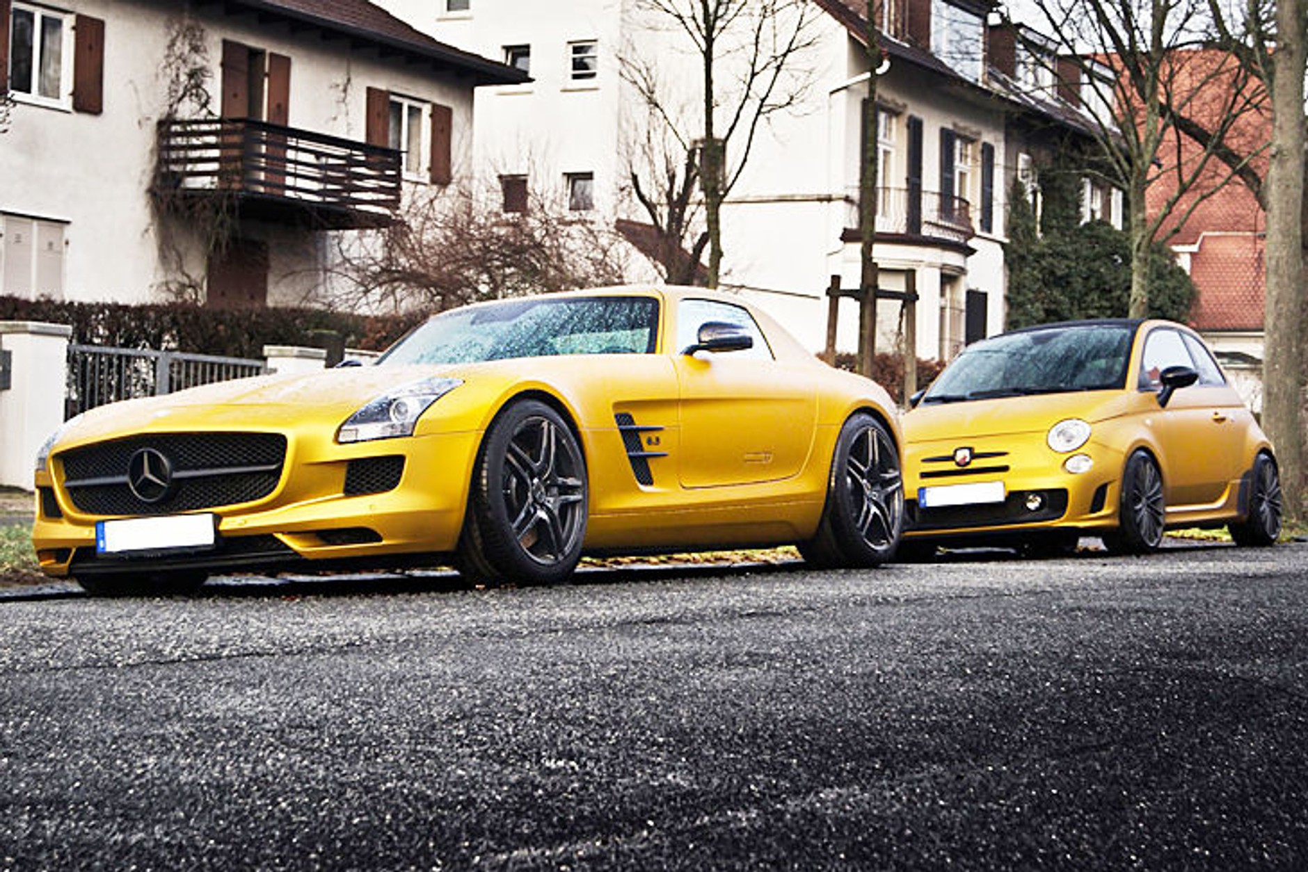 Auta całe w złocie