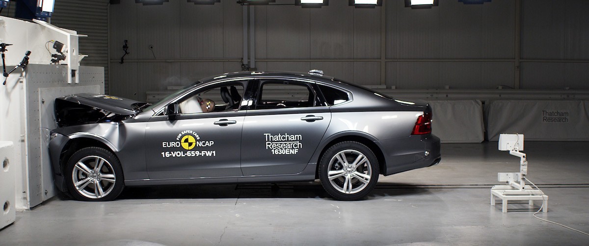 Volvo S90 - test zderzeniowy Euro NCAP