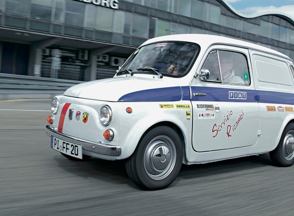 Fiat 500 K Furgoncino - mały dostawczak