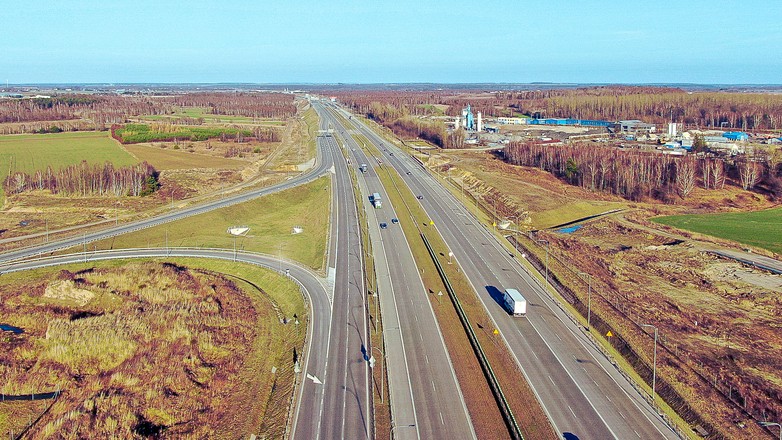 Prace przy autostradowej obwodnicy Częstochowy w ciągu drogi A1 powinny zakończyć się najpóźniej w czerwcu 2023 r.