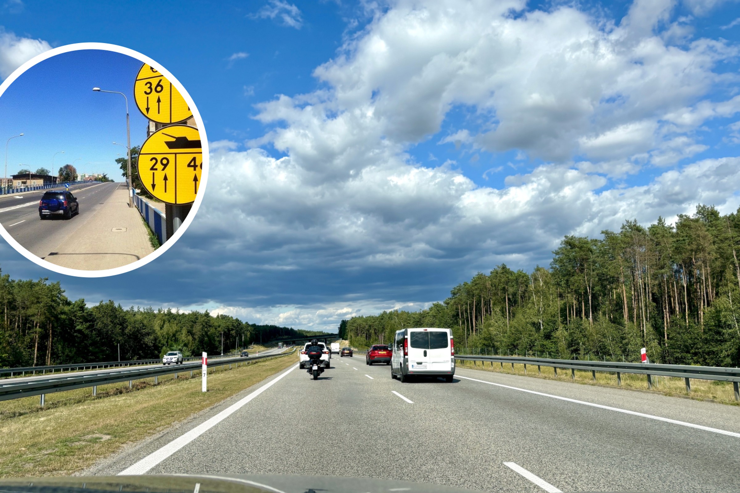 Na czas ćwiczeń SWORD26 przy drogach staną żółte znaki. Kogo dotyczą, i co oznaczają