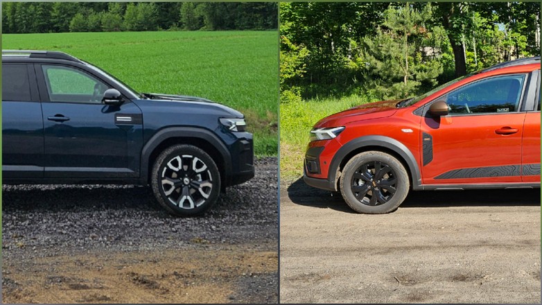 Bigster kontra Jogger. Ta sama marka, podobne gabaryty, zupełnie różne auta