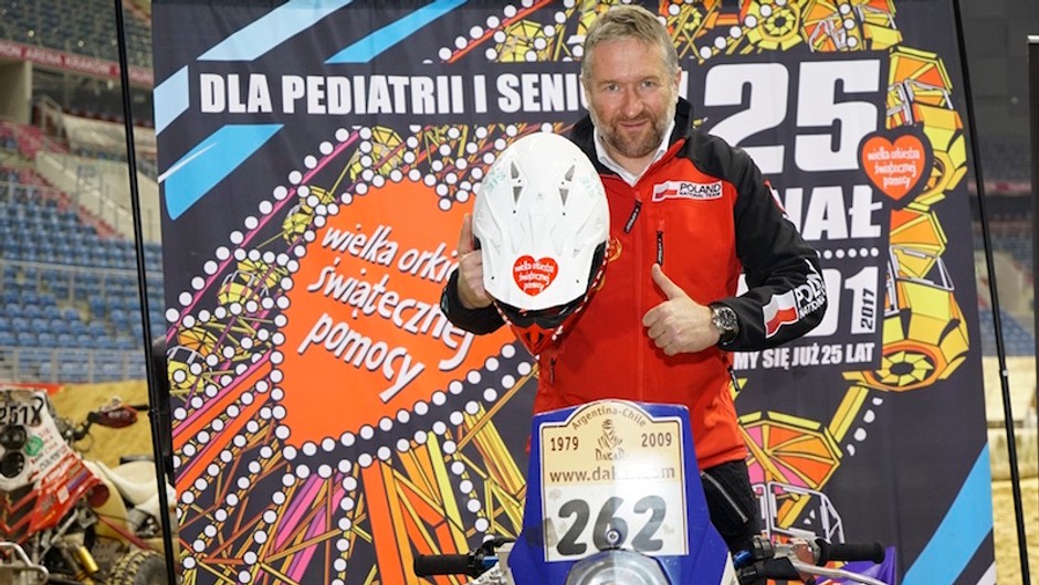Rafał Sonik wystawił swój quad, na którym w Rajdzie Dakar 2009 zajął III miejsce