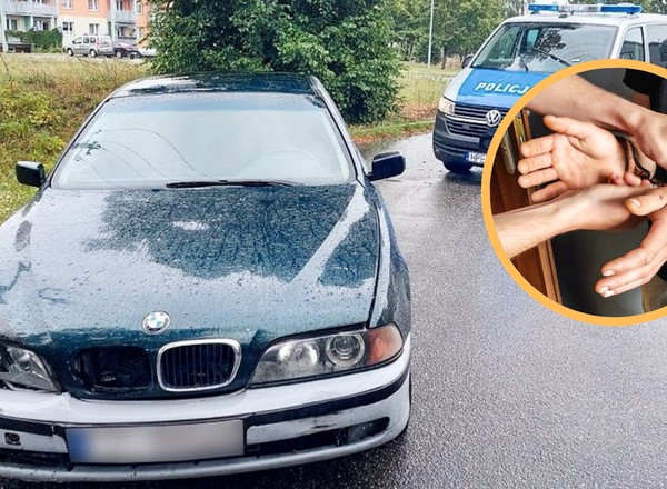 Rozbił BMW i uciekał na raty przed policją. Po kontroli stało się jasne dlaczego