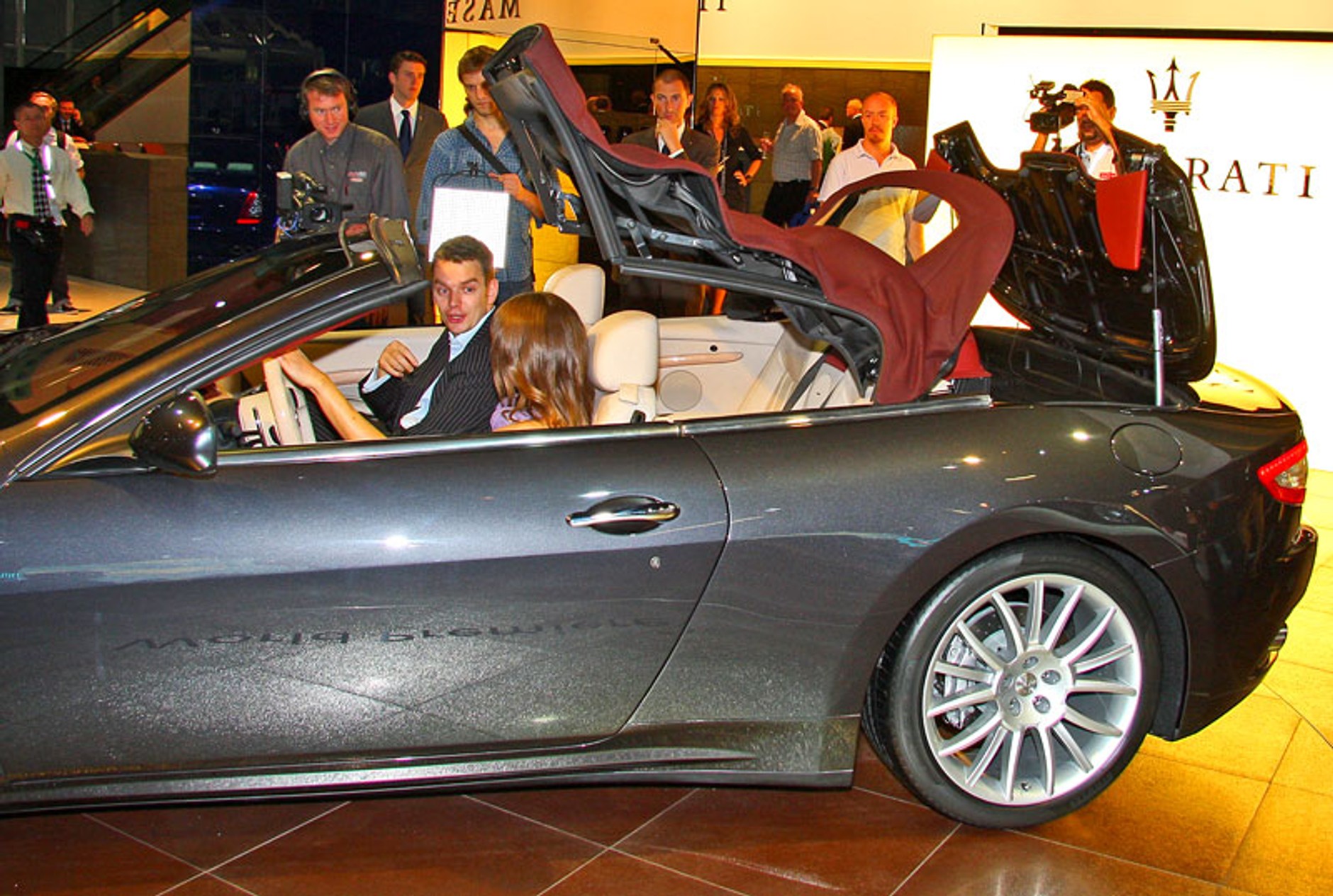 IAA Frankfurt 2009: Maserati GranCabrio czyli GranTurismo bez dachu