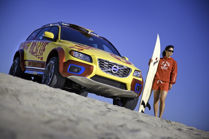 SEMA 2007: Volvo XC70 Surf Rescue Safety – stylowy ratownik