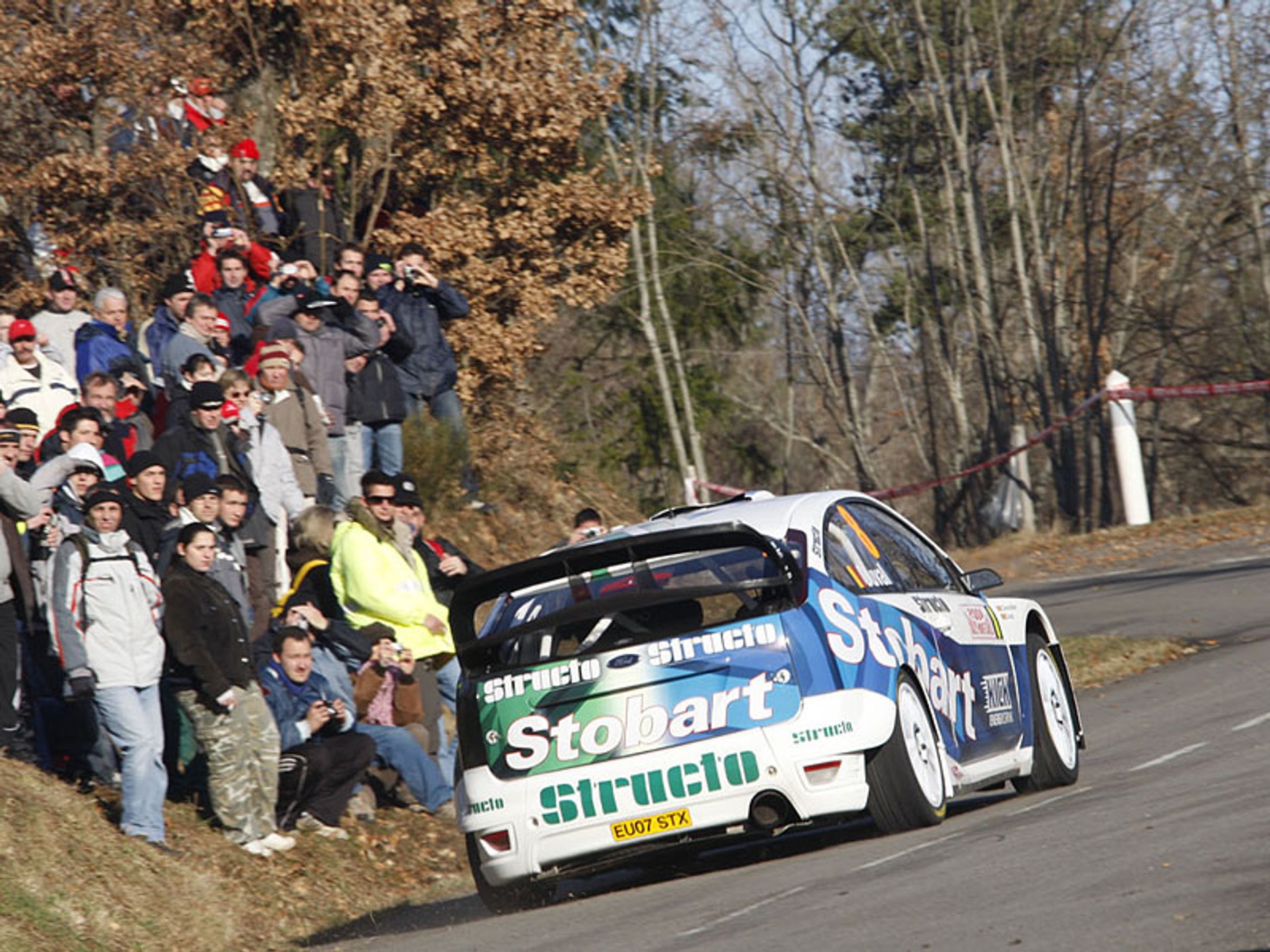 Rajd Monte Carlo 2008: pechowy Sordo, spokojny Hirvonen (relacja z trzeciego etapu)