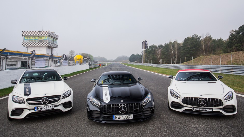 Pokaz mocy i prezentacja nowości – rozpoczęcie nowego sezonu AMG Driving Academy