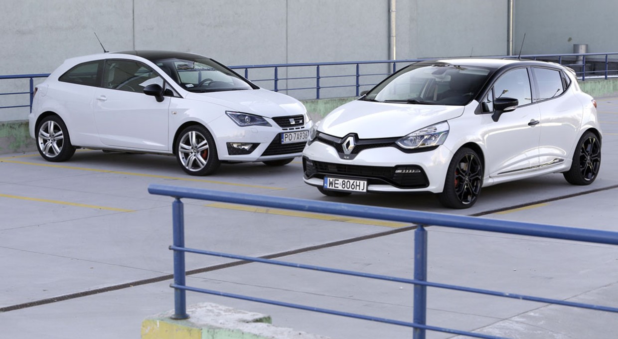 Renault Clio RS kontra Seat Ibiza Cupra - Szybkość kontra emocje