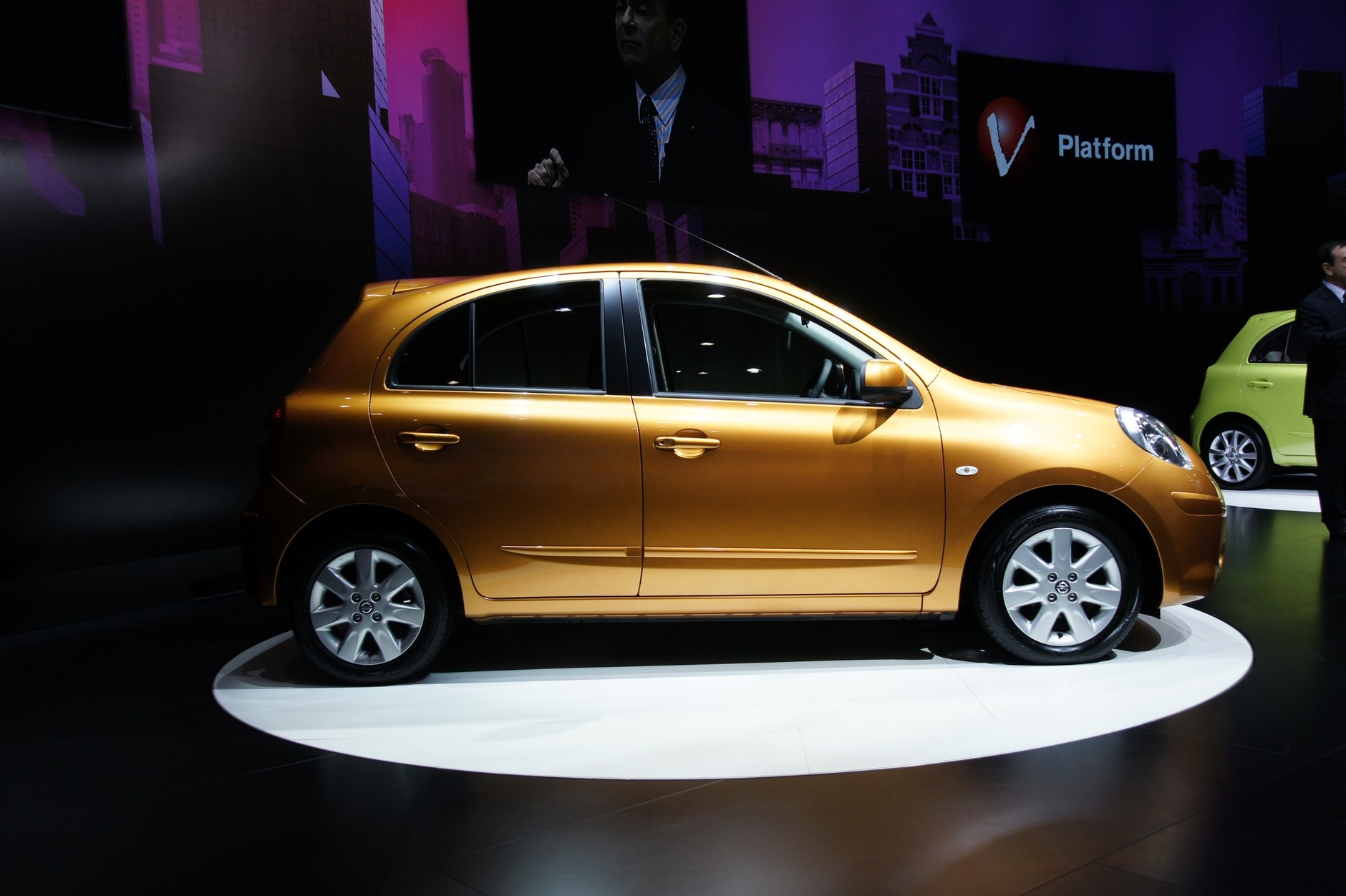 Genewa 2010: Nissan - nową Micrę czwartej generacji zachwalał osobiście prezes koncernu