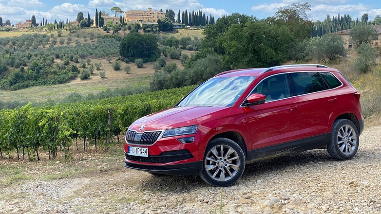 Skodą Karoq do Toskanii