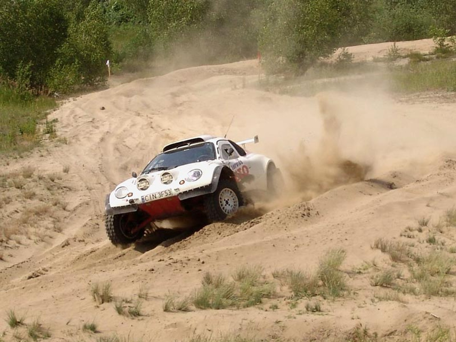 Polskie Safari 2007: w upale i piasku (fotogaleria)