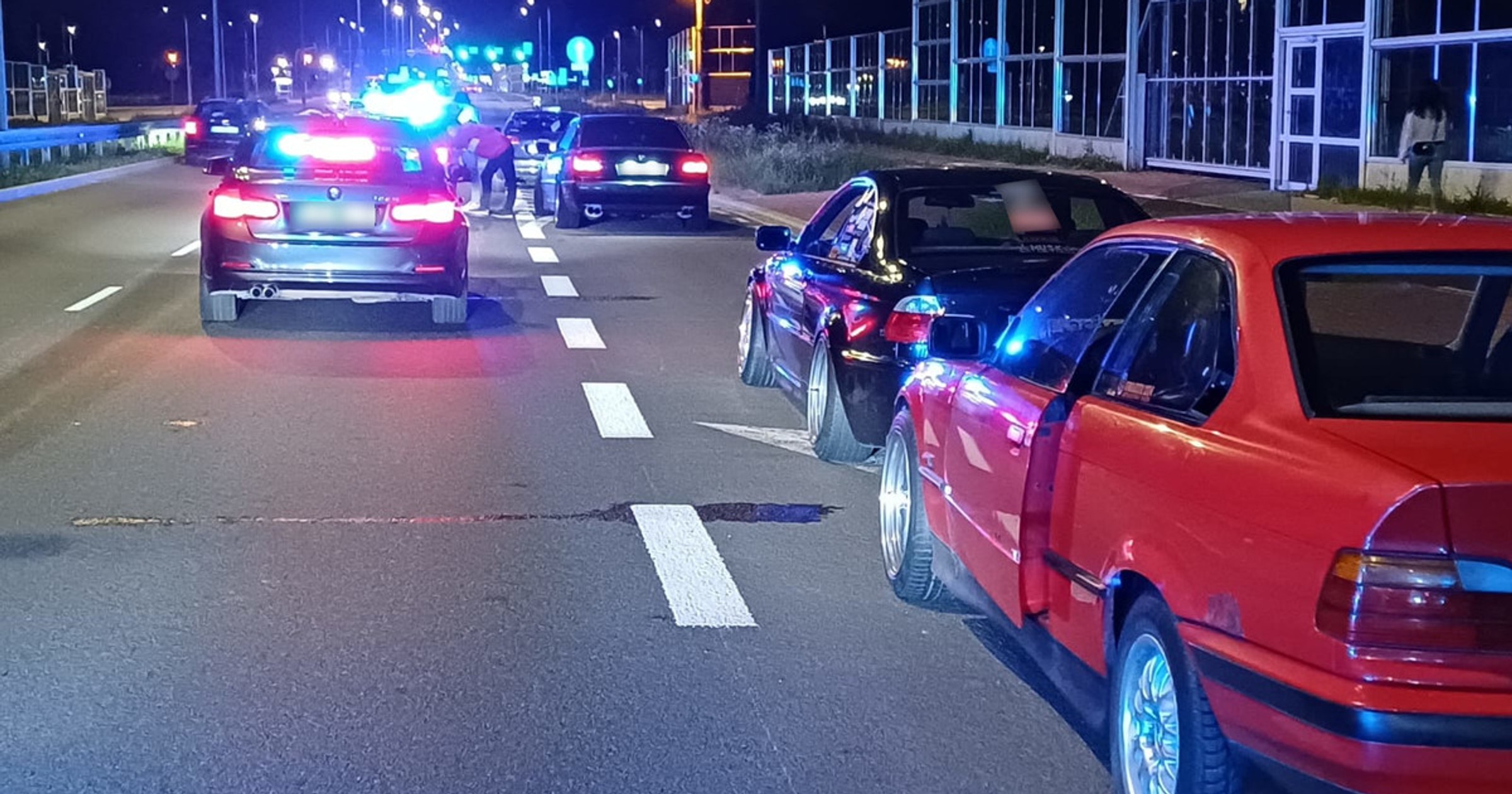 Policjanci z Krakowa przerwali pseudowyścigi. Wystawili wysokie mandaty