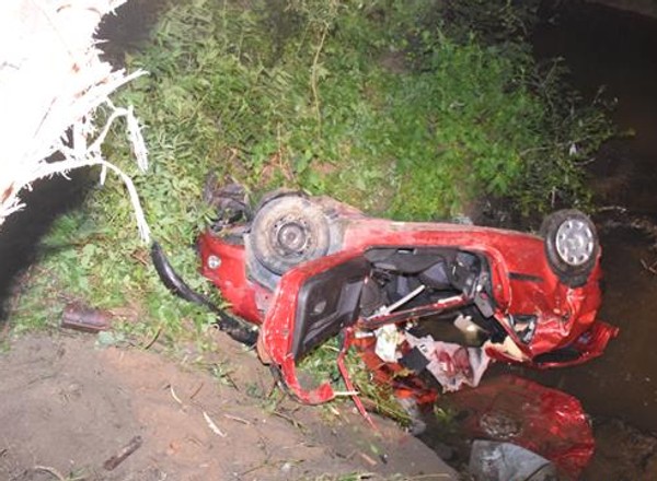 Tragiczny początek wakacji: śmiertelne dachowanie
