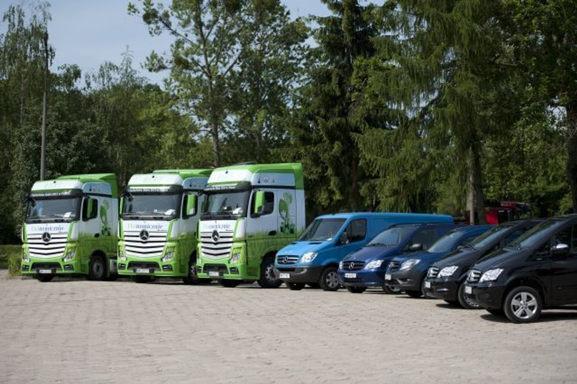 Próba przedzawałowa z Mercedesem