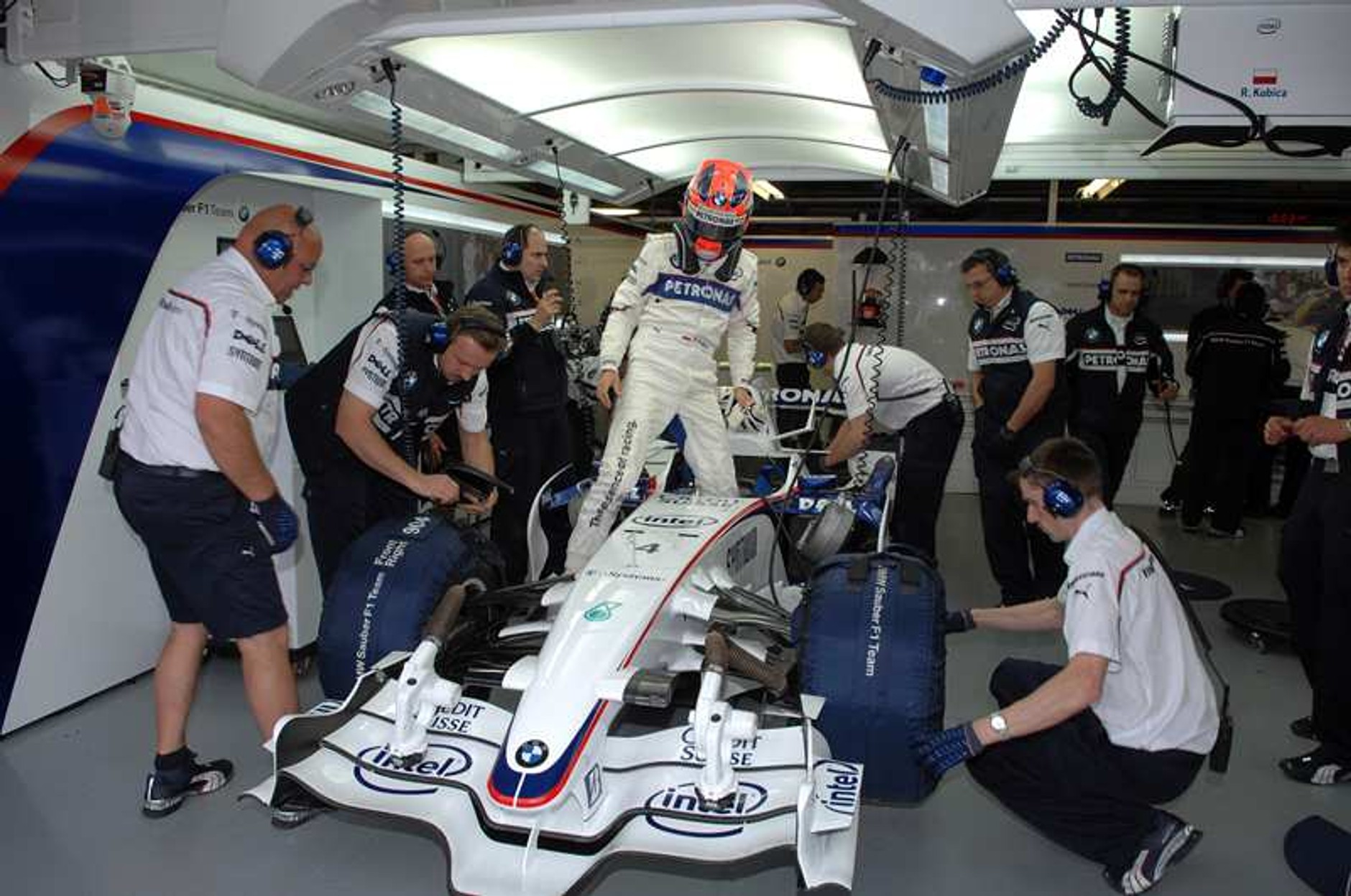 Grand Prix Kanady 2008: życiowy sukces Kubicy - fotogaleria