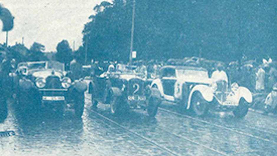 Wyścig we Lwowie w 1930 r.