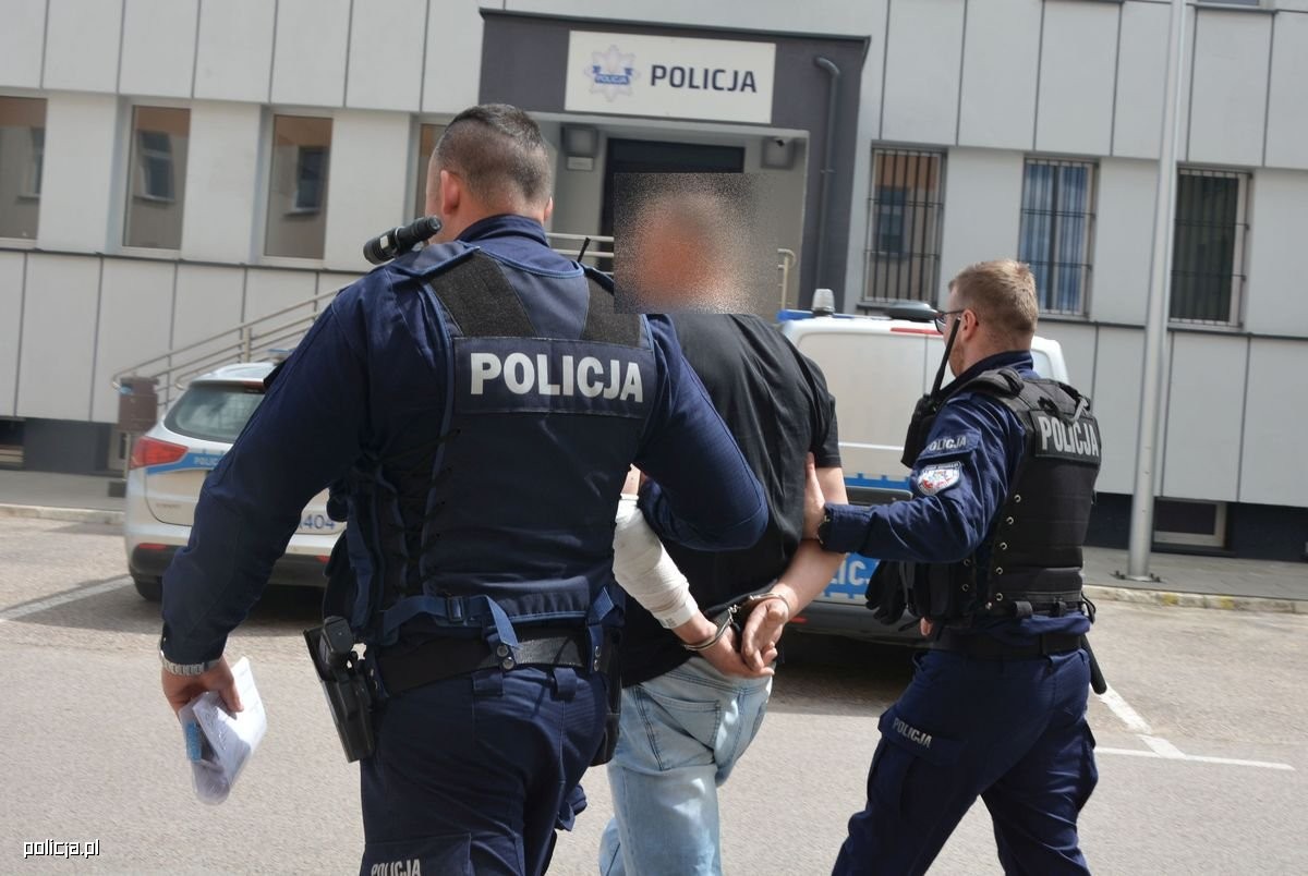 Policyjny pościg za kierowcą BMW