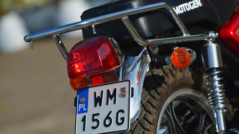 Rejestracja motocyklowa