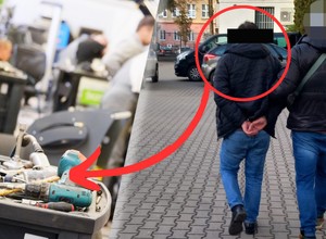 Chcieli ukraść "złoto mechaników", a rzucili się na złom. Gdy zobaczyli policję, oniemieli