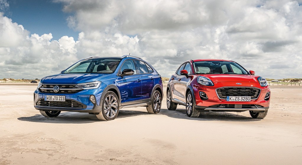 Ford Puma kontra Volkswagen Taigo - porównanie