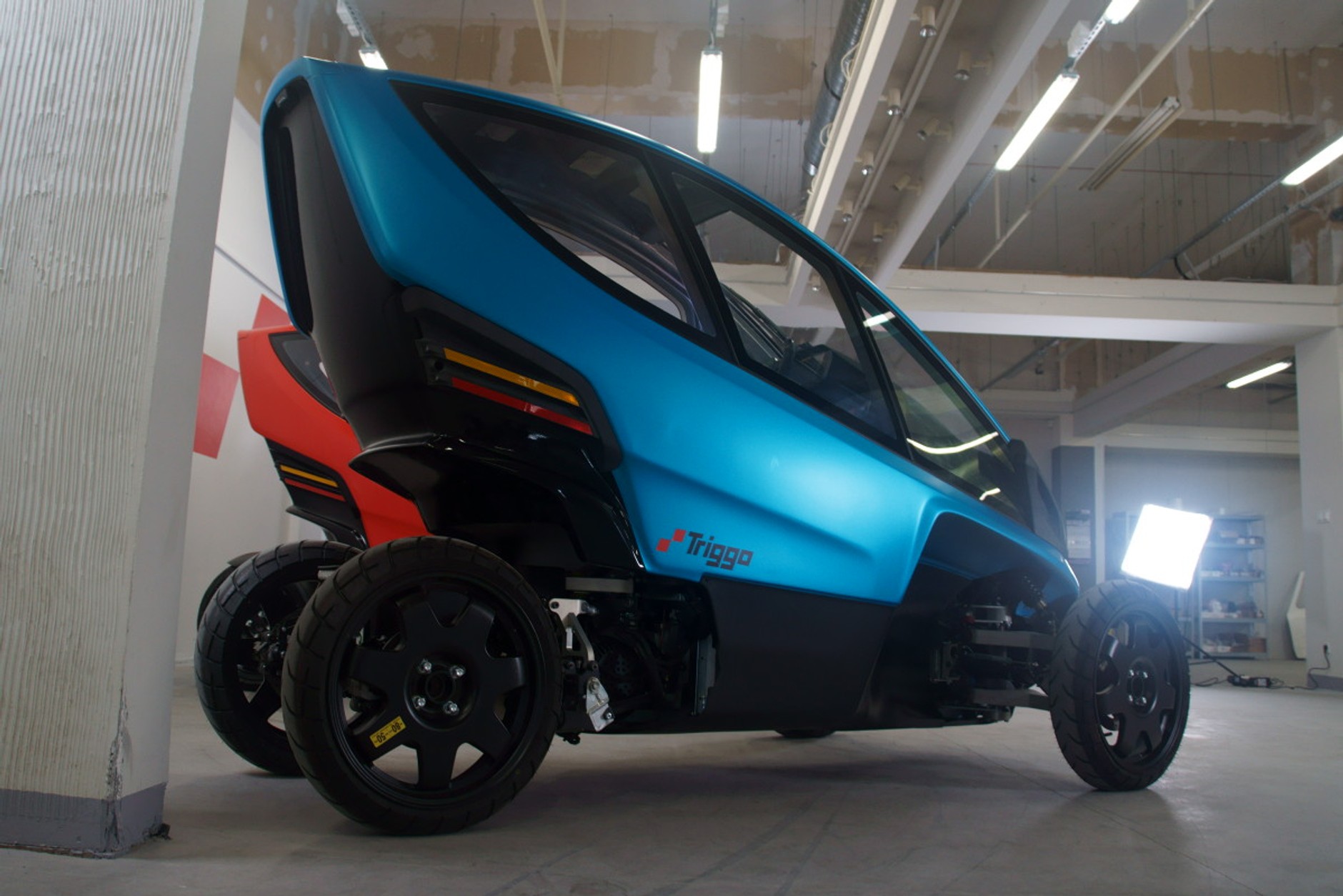 Prototypy polskiego mikropojazdu Triggo