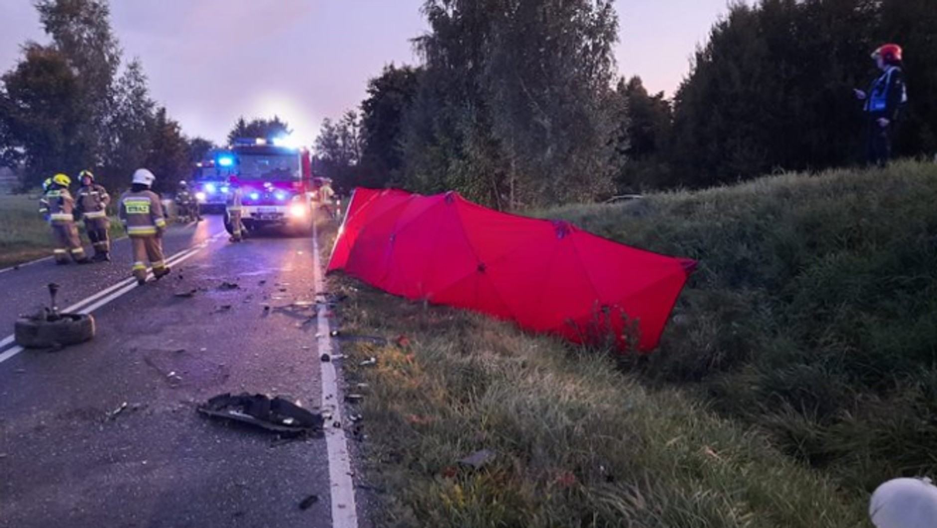 Wypadek pod Olsztynem z udziałem znanego adwokata