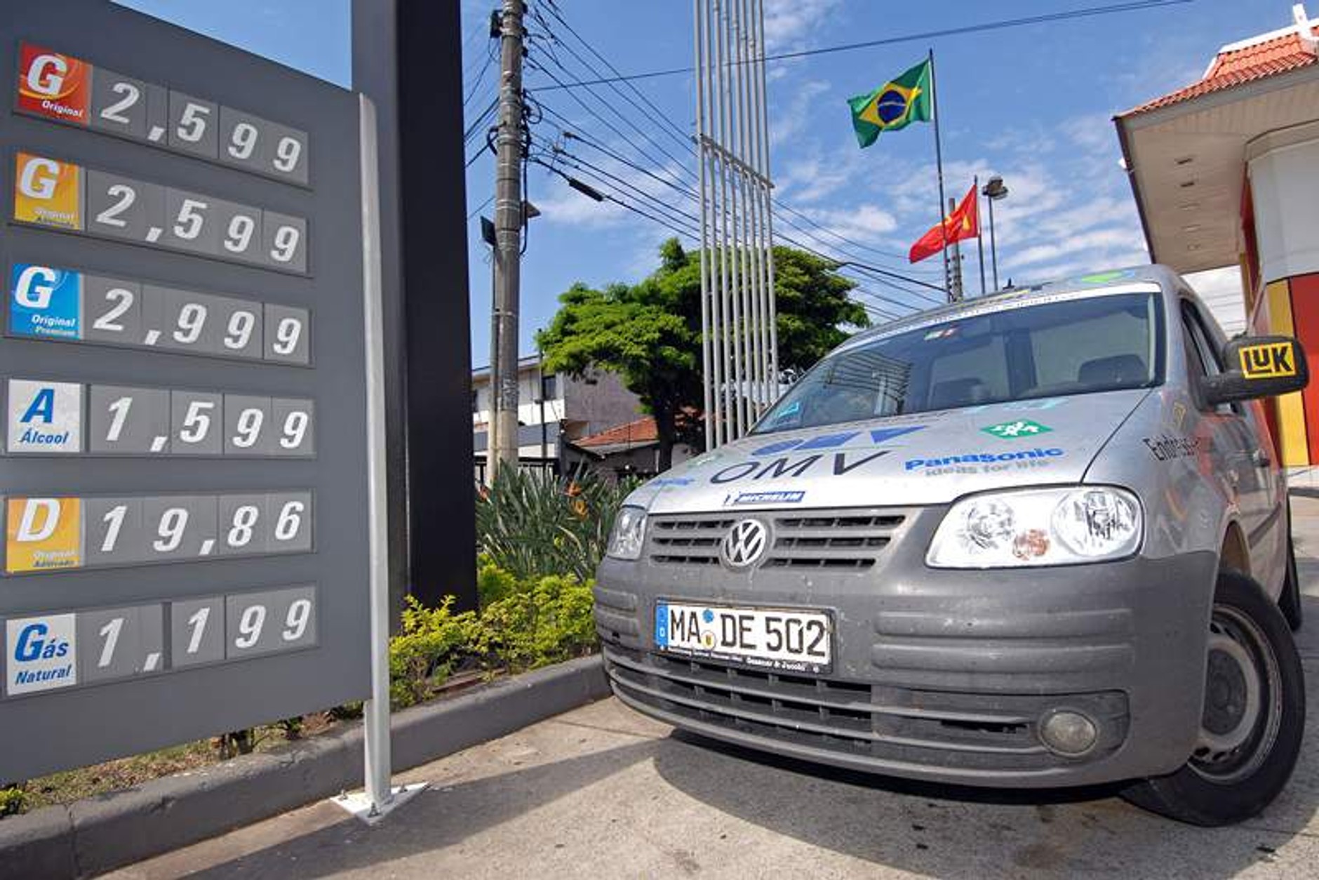 EcoFuel World Tour: Poznański VW Caddy w księdze Guinnessa!