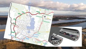 Na Zachodniej Obwodnicy Szczecina powstanie najdłuższy tunel w Polsce [MAPA]