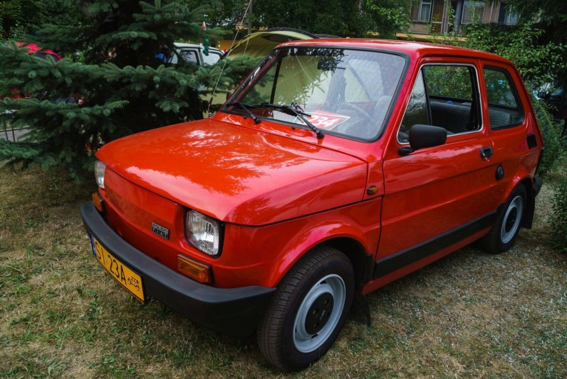 500 małych Fiatów w Krakowie