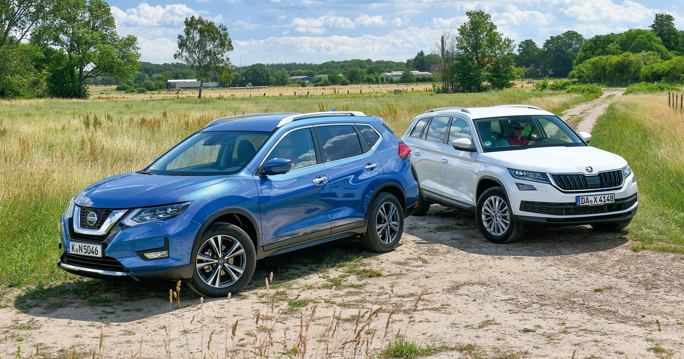 Nissan X-Trail 1.3 DIG-T kontra Skoda Kodiaq 1.5 TSI