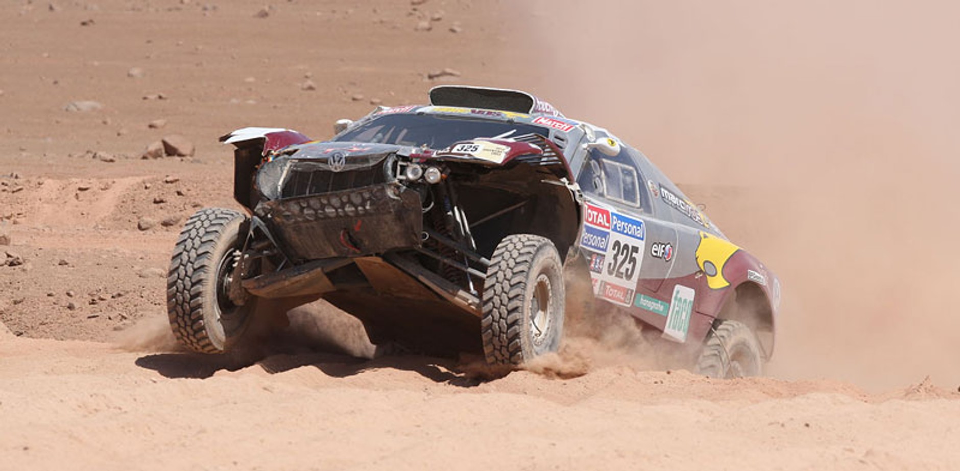 Rajd Dakar 2010: Przygoński już 8, Sonik broni honoru (12. etap na żywo, wyniki, foto)