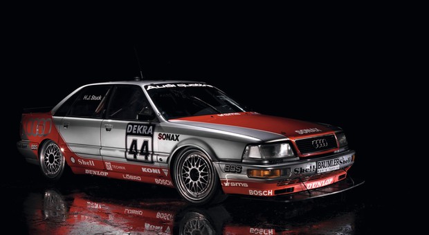 Wystawa modeli DTM w Muzeum Audi