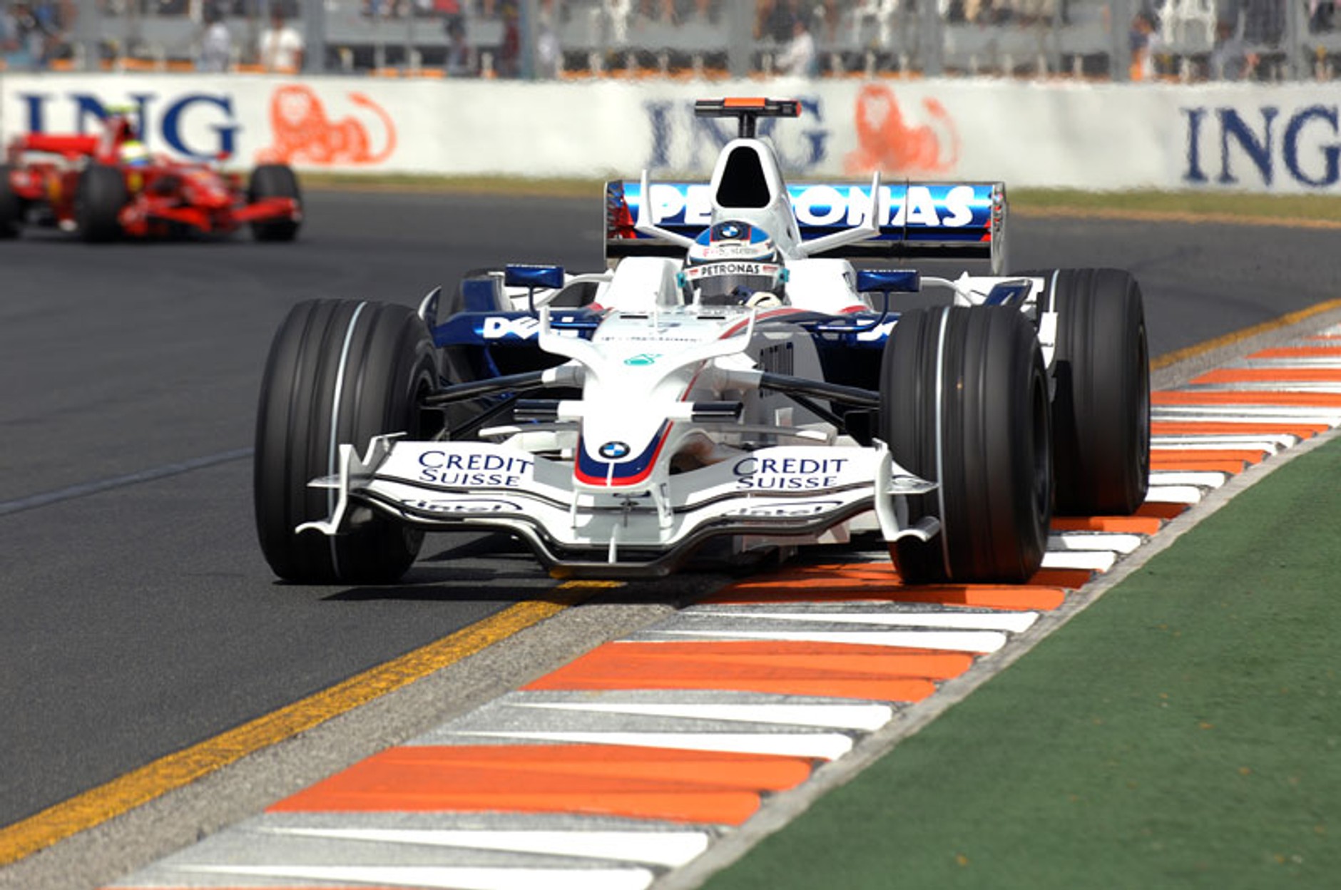 Grand Prix Australii 2008: Robert Kubica najszybszy na treningu!