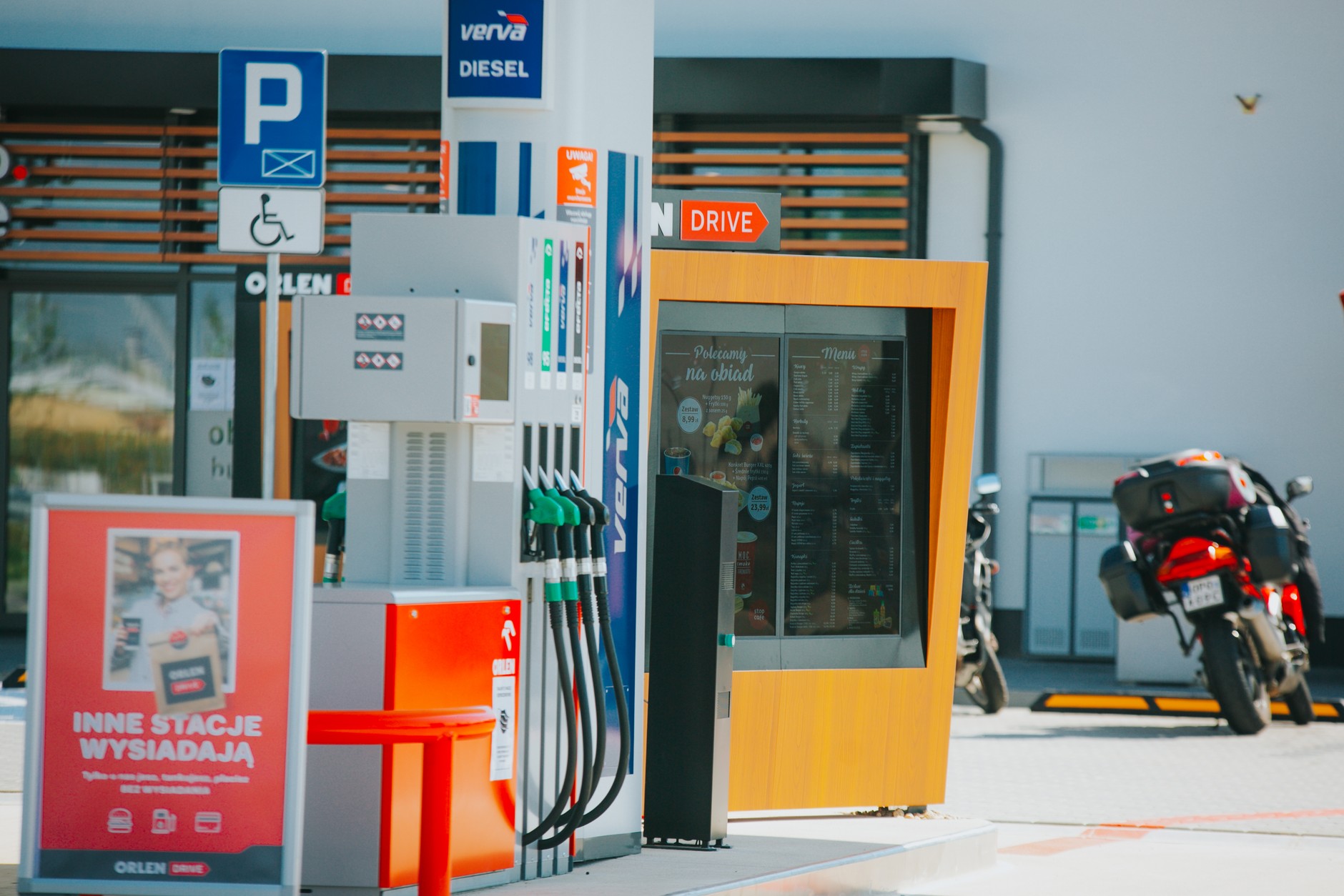 Stacja Orlen Wisznia z punktem obsługi drive-through