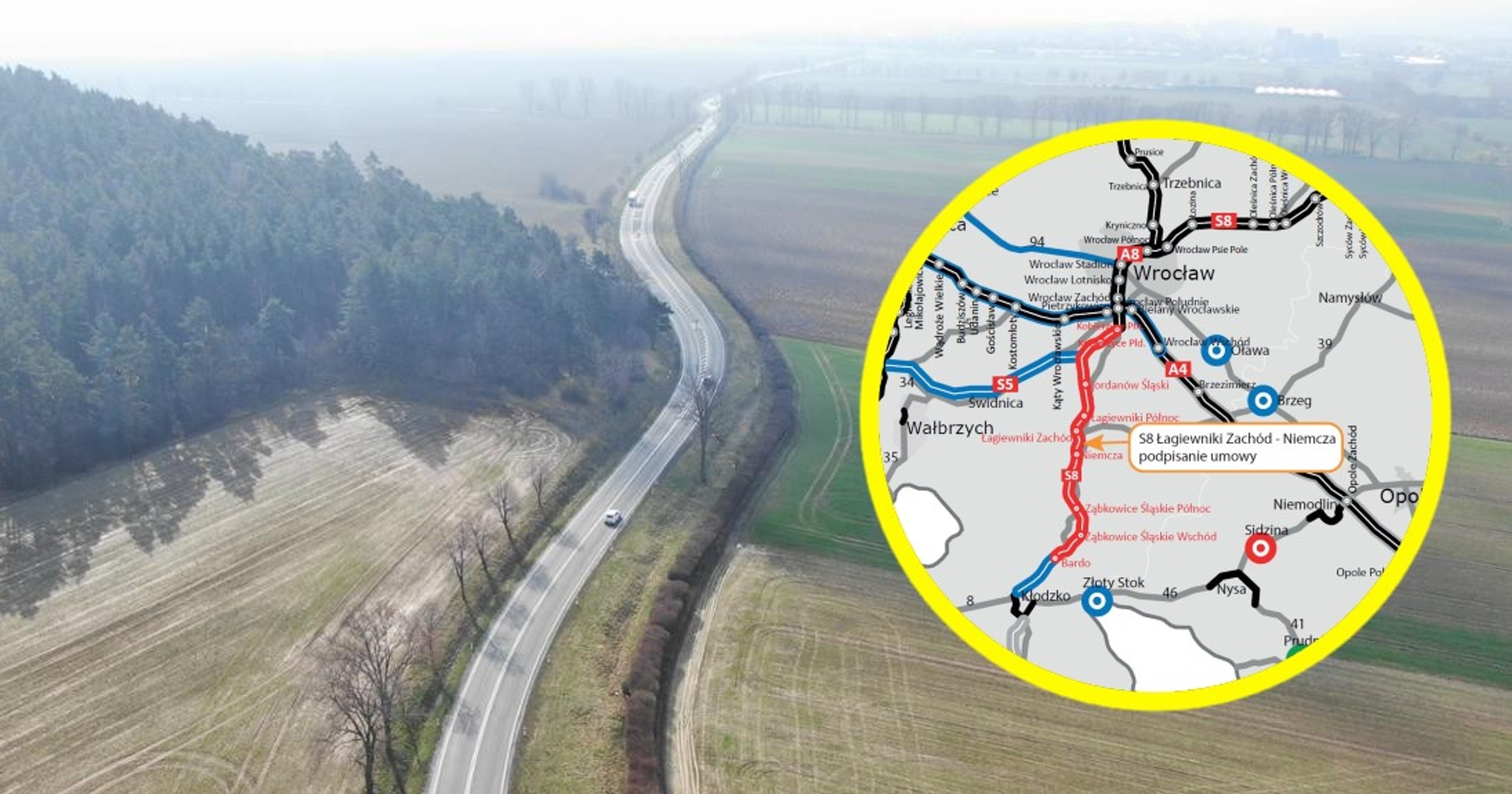 S8 Łagiewniki-Niemcza