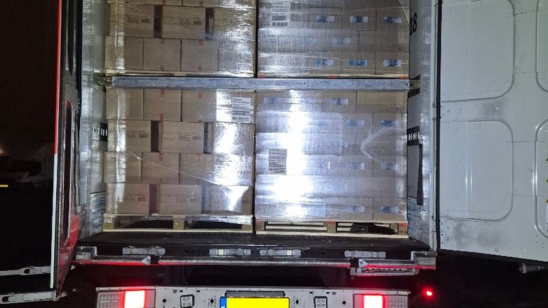 W skradzionej naczepie znajdował się towar o wartości ok. 500 tys. euro