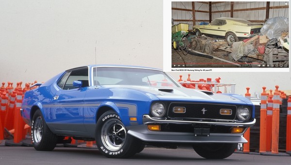 Ford Mustang Boss 351 – 46 lat przestał w stodole, a teraz ma szansę wrócić do formy