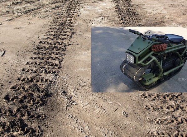 Rosjanie zbudowali motocykl na gąsienicy. Ma tylko jedną wadę - nie skręca [Wideo]