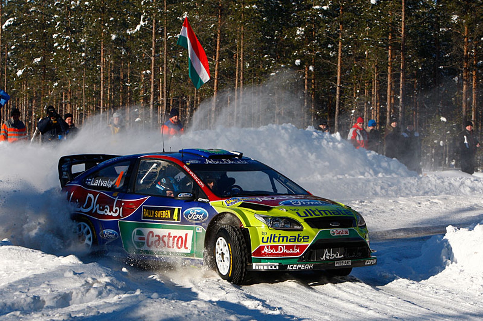 Švédská Rally – Vítězem opět Hirvonen