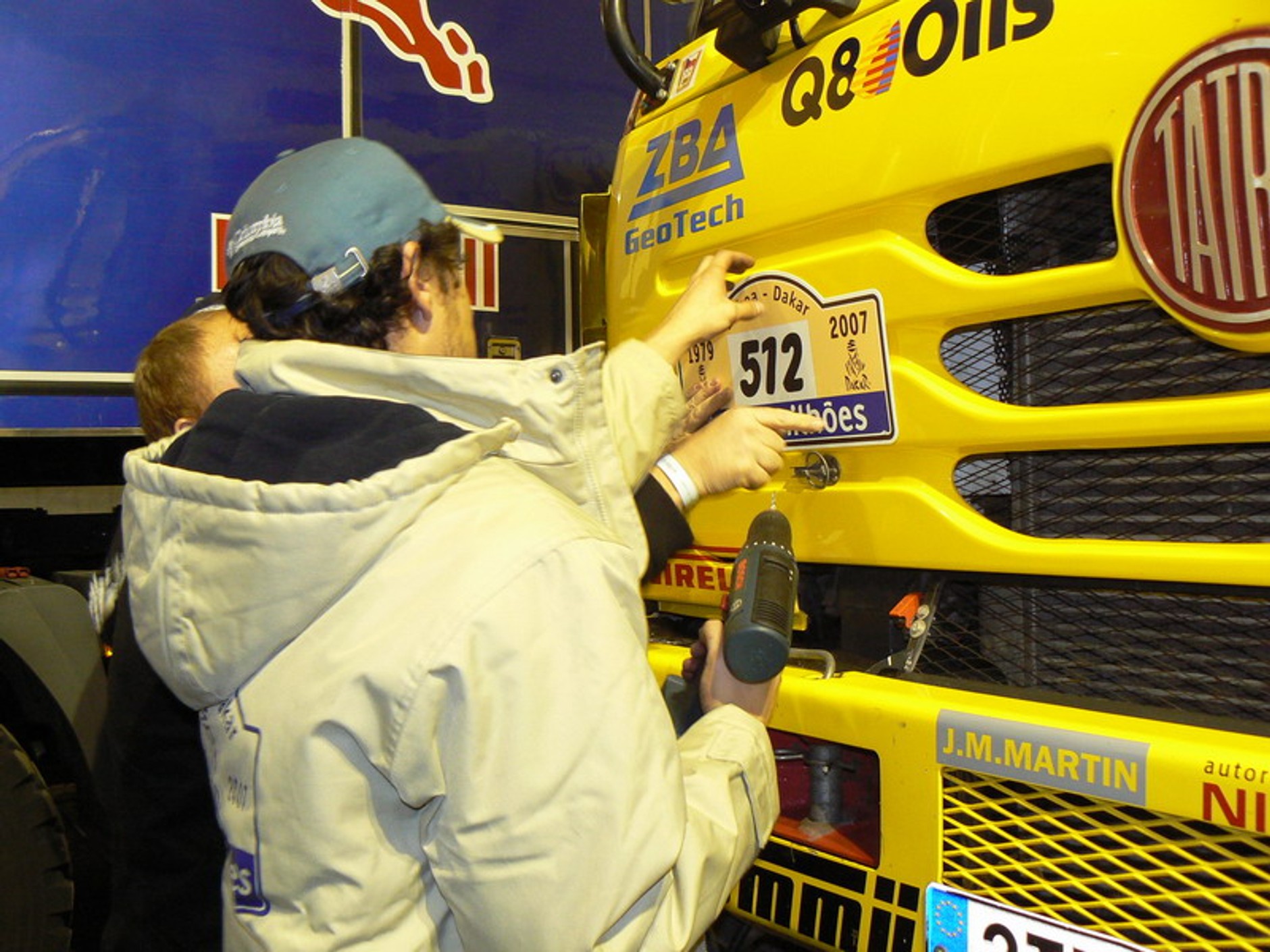 Loprais Tatra Team: wsparcie weterana