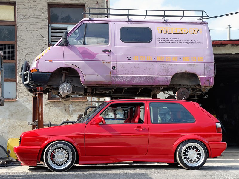 Garaż tunera: VW Golf 1.8 Turbo - wyjątkowy tuning