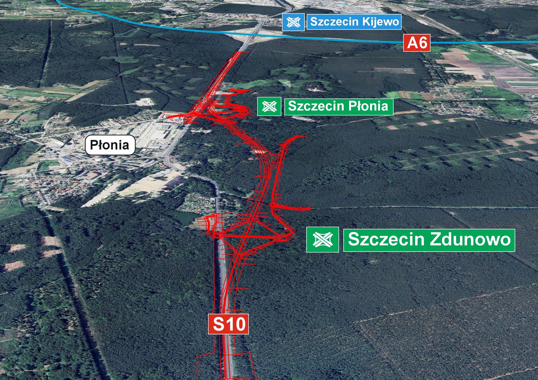 Droga S10 Szczecin