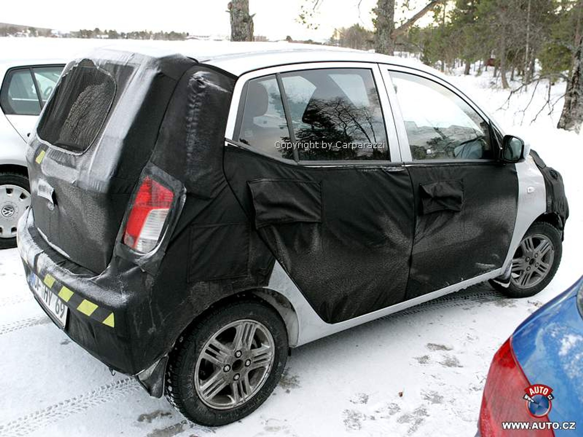 Zdjęcia szpiegowskie: maluch Hyundaia